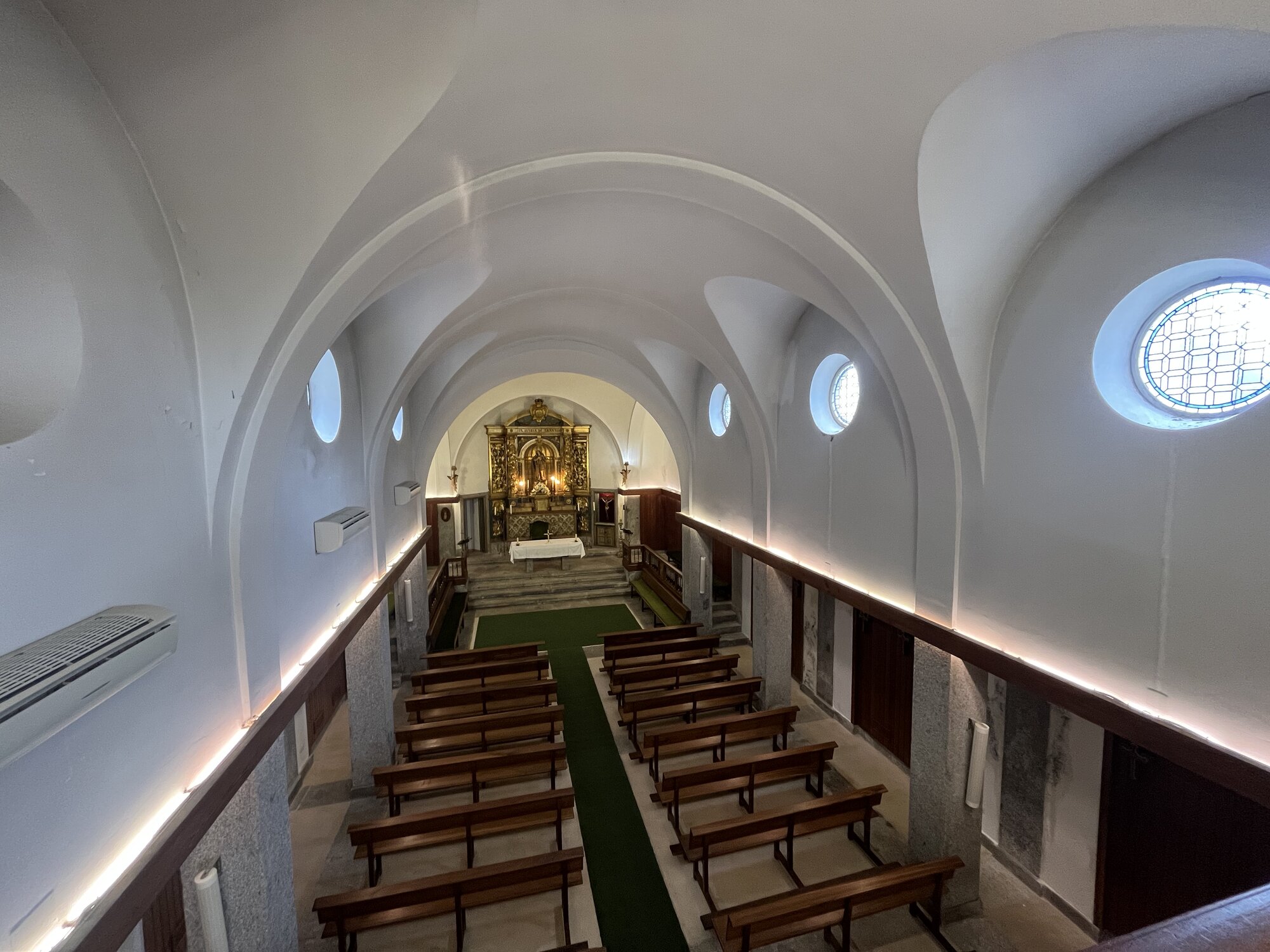 Nave de la Capilla desde el coro